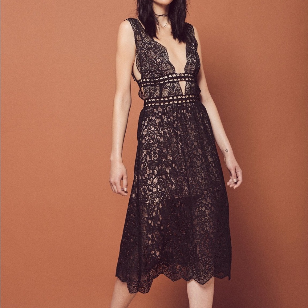 SOLD For Love and Lemons Mon Cheri dress XS